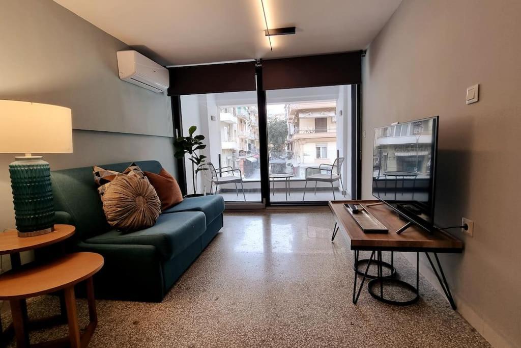 Μπροστά Στη Πλατεία Ναυαρίνου/Τσιμισκη Διαμέρισμα سالونيك المظهر الخارجي الصورة